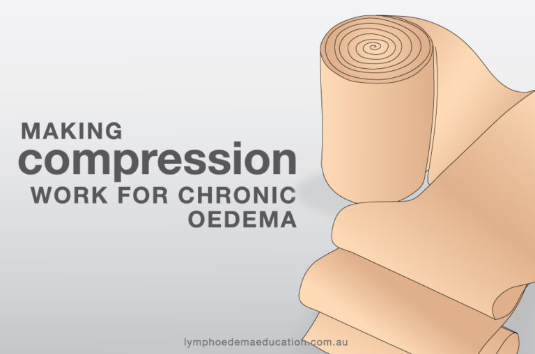 Making Compression Work for Chronic Oedema Lymphoedema Education
